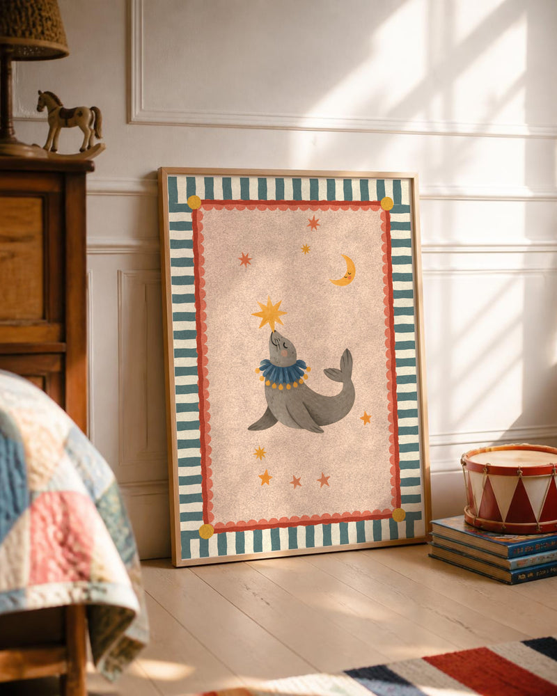 Seal Nursery Print