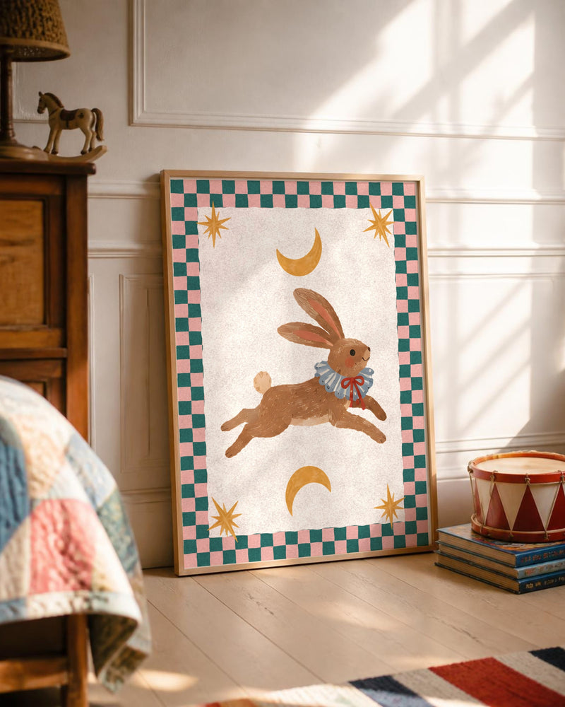 Bunny Nursery Print